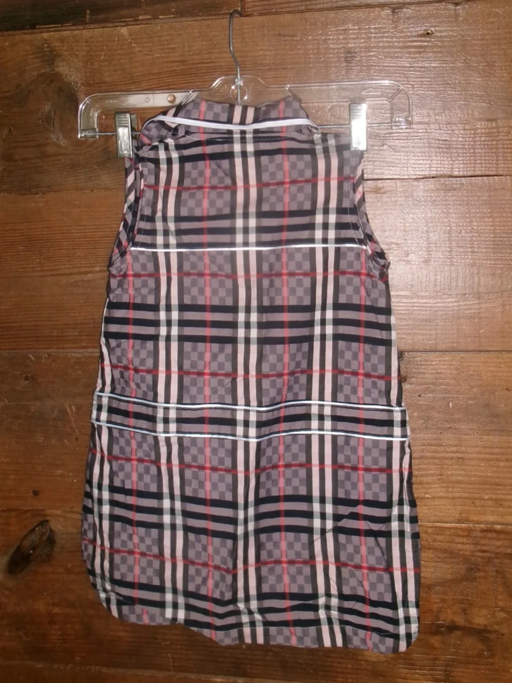 Burberry youth plaid dress size 3Y